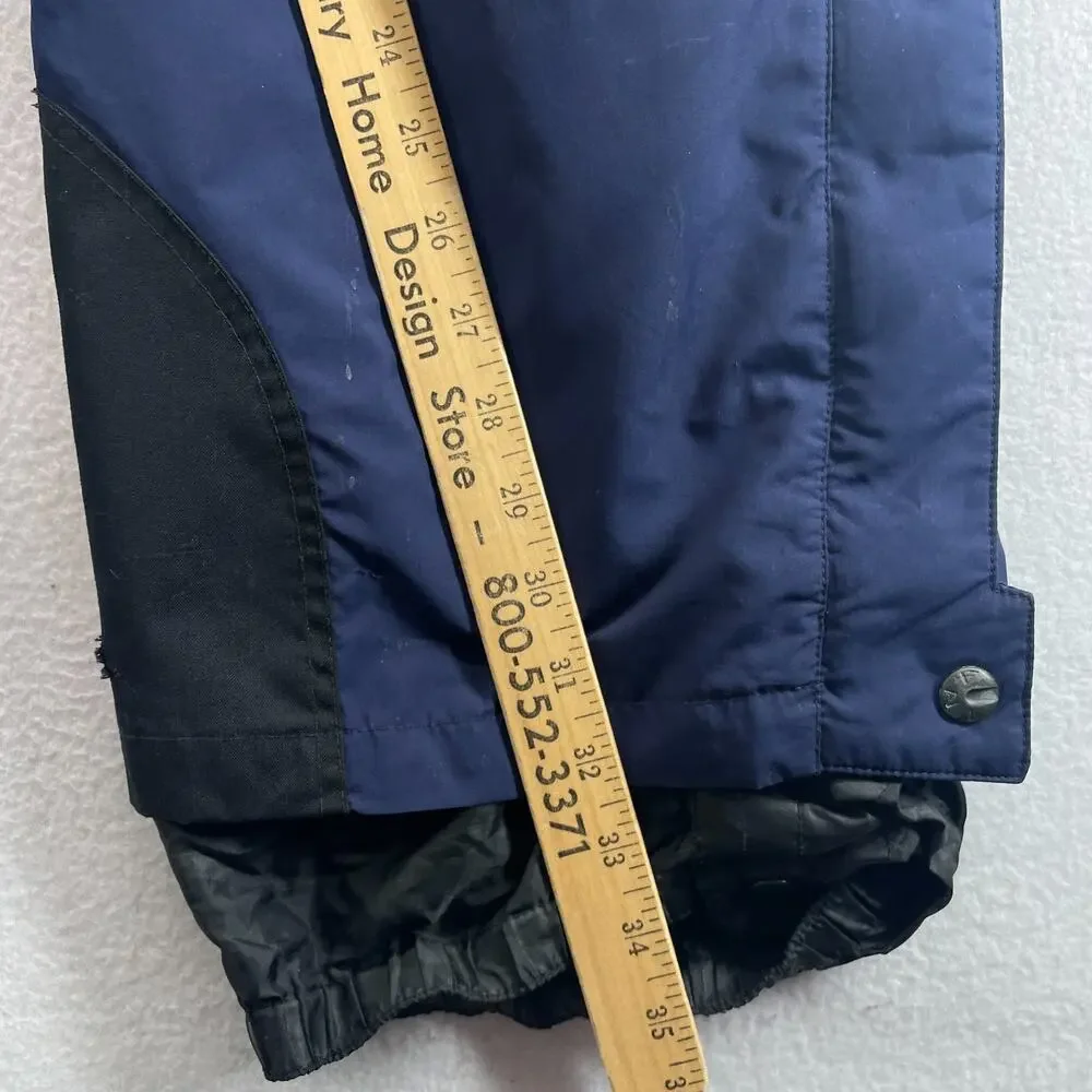 THE NORTH FACE Pants Mens XL Rain Waterproof Lined Hiking Trail Packable Blue